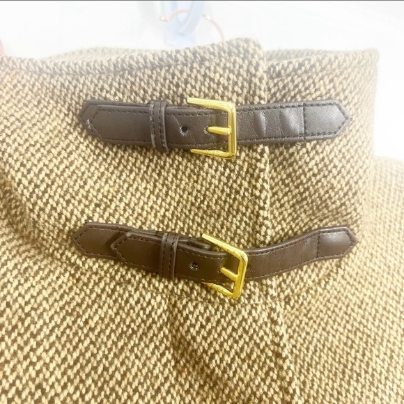 Lauren Ralph Lauren Wool Blend Twill Long Coat Size 4 - Picture 4 of 8